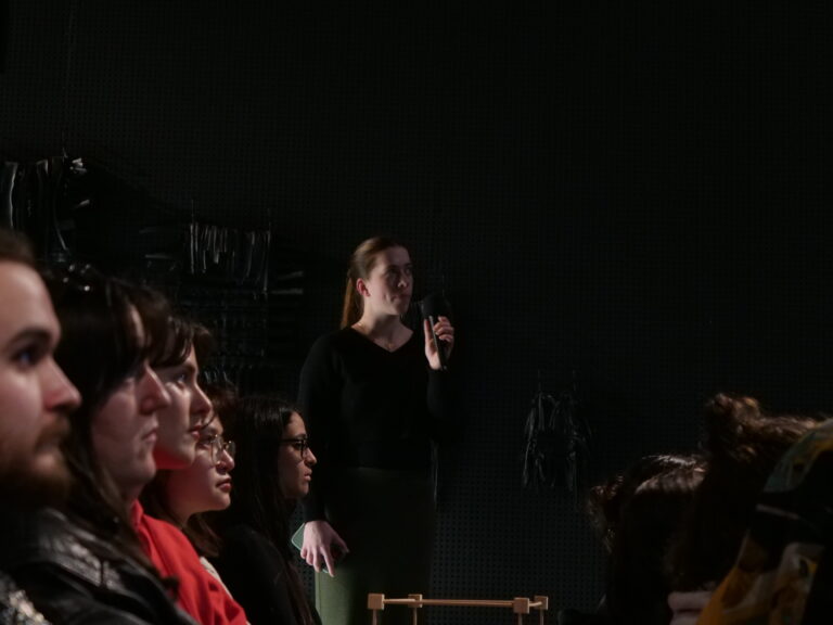 Soirée de restitution Noeuds et entrelacs ©Frac Bretagne