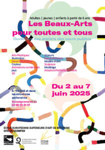Affiche Les Beaux-Arts pour toutes et tous
